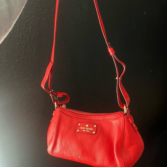 Kate Spade Red Crossbody Bag - Picture 1 of 5